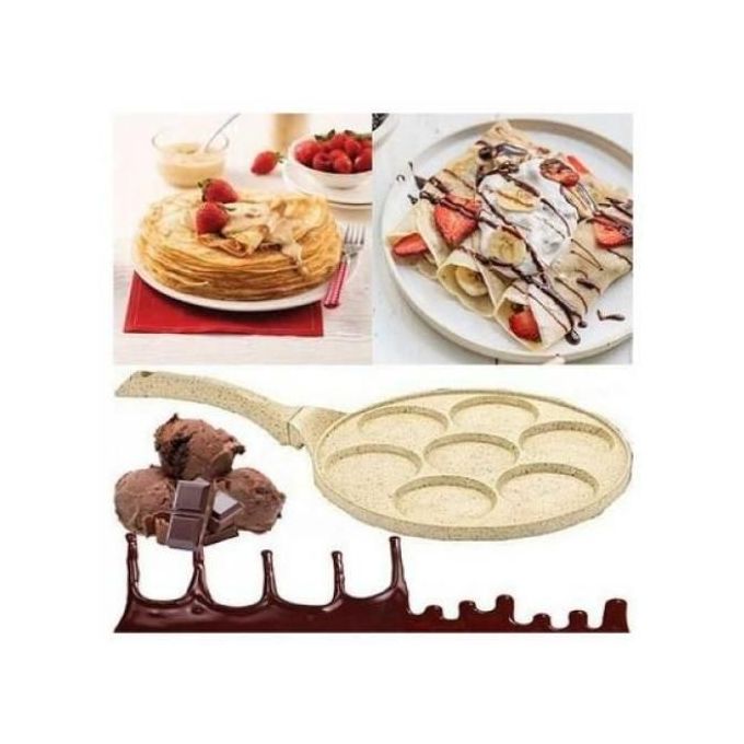 مقلاة لسبعة كريب صغيرة أو بغرير أو بان كيك - الصورة 5