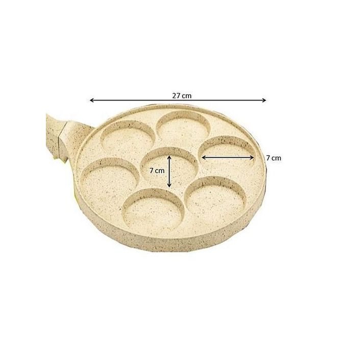 مقلاة لسبعة كريب صغيرة أو بغرير أو بان كيك - الصورة 3